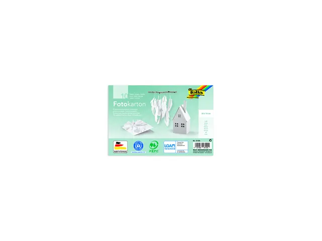 Fotokarton Folia 300gr 50x70cm 00 wit