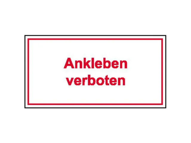 aanwijzingsbord,Aanplakken verboden,PVC,rood/wit,om te verlijmen