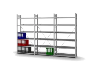 dossierstelling,aanbouwveld,HxBxD 2000x1010x335mm,vaklast 60kg - 3