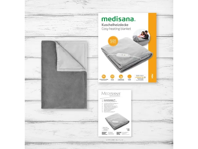 Medisana HDW Knuffelwarmtedeken 180x130cm Tweekleurig