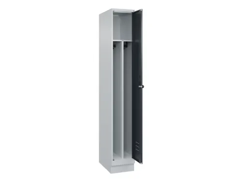 locker voor scheiding van kleding,HxBxD 1950x300x500mm,1vak