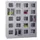 lockerkast,HxBxD 1850x1600x500mm,4x5vakken,RAL7035,front RAL6011
