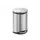 Pedaalemmer Shell Bin 10 Liter Mat RVS