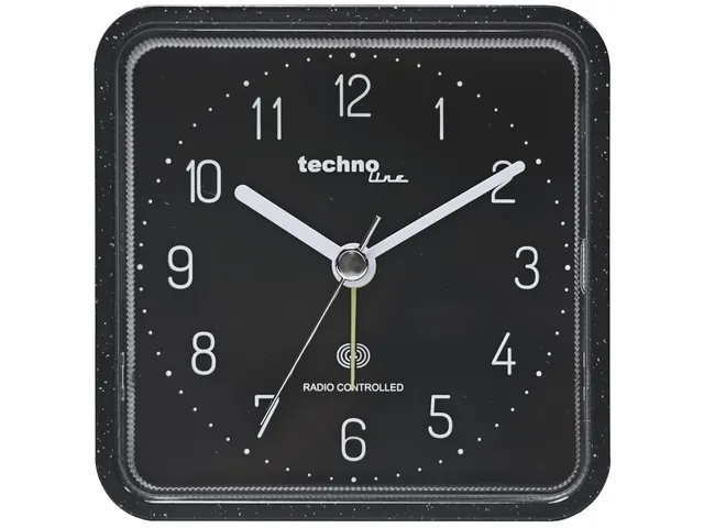 Réveil analogique Technoline WT 775 91x91x40mm Noir