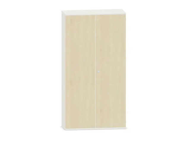 kantoorkast,HxBxD 1920x1000x430mm,decor romp wit,decor front esdoorn