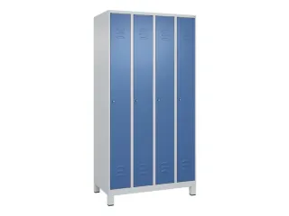 locker,HxBxD 1950x1000x500mm,4vak,vak B 250mm,cil.-slot,voeten - 1