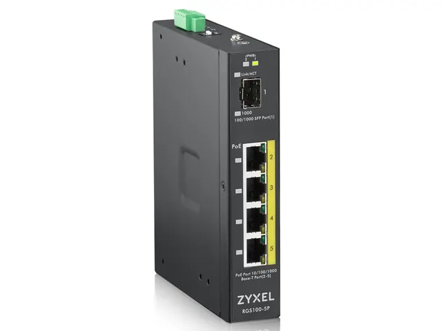 Zyxel RGS100-5P, Unmanaged, L2, Gigabit Ethernet (10/100/1000), Power