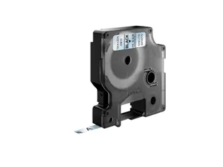 Labeltape Dymo 43610 D1 S720770 6mmx7m zwart op transparant - 5