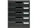 Ladenblok MODULO A4 5 laden Ecoblack Zwart