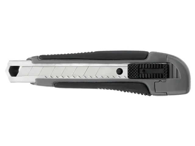 Snijmes Westcott professional 18mm met schuifsluiting grijs/zwart