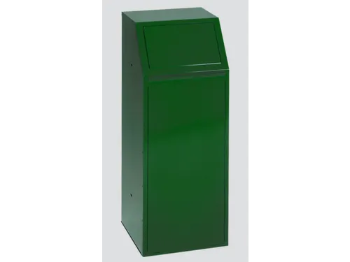 afvalverzamelaar,1x68l,HxBxD 1000x400x400mm,binnenbak staal