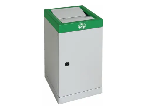 afvalbak,niet-brandbaar,30l,HxBxD 600x300x300mm,binnenbak staal