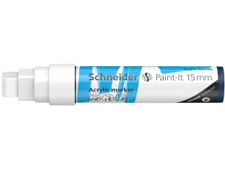 Acrylmarker Schneider Paint-It 330 15mm wit - 4