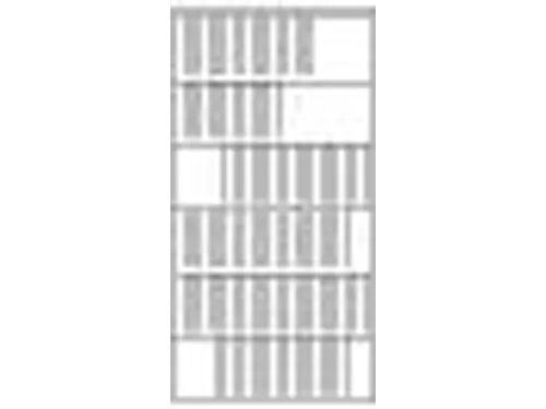 Stellingkast Hangmappen 1950x930x400mm 6 Hangmappenrails Ral7035