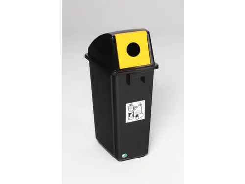 Afvalverzamelaar v. recyclebaar afval,1x58l,HxBxD 810x335x460mm
