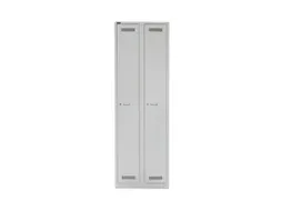 garderobekast,HxBxD 1850x600x500mm,2vak,vak B 300mm,cil.-slot