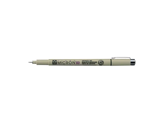 Fineliner Sakura pigma micron zwart 0.35mm