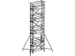 échafaudage roulant,portée H 9,25m,échafaudage H 8,49m