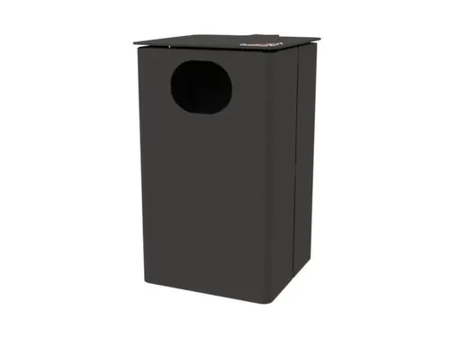 combi-asbak,HxBxD 537x325x388mm,afvalbak inhoud 35l