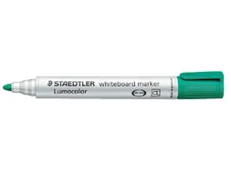 Viltstift Staedtler 351 whiteboard rond groen 1-2mm
