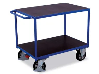 Tafelwagen 1000kg 1200x800mm 2 Etages Ral5010 Waterbestendig - 1