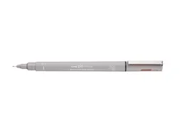 Fineliner Uni-ball Pin 0.1mm lichtgrijs