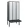 Dubbeldekse dekenkist,HxBxD 1950x900x815mm,3x2vak.,vak B 300mm