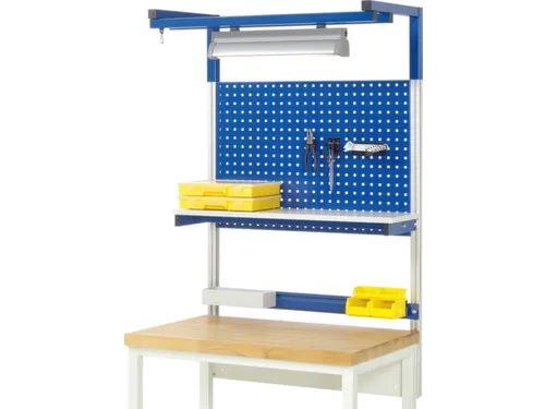 opbouwelement,v. werkbank,HxBxD 1380x1000x350mm,draagverm. 100kg,staal