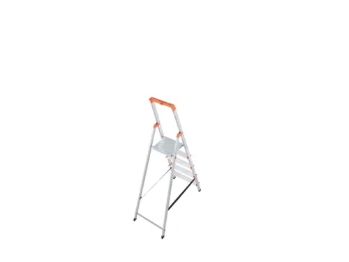 Lichte Boktrappen Aluminium Platform Bxd 25x25cm 5treden H 1,05m