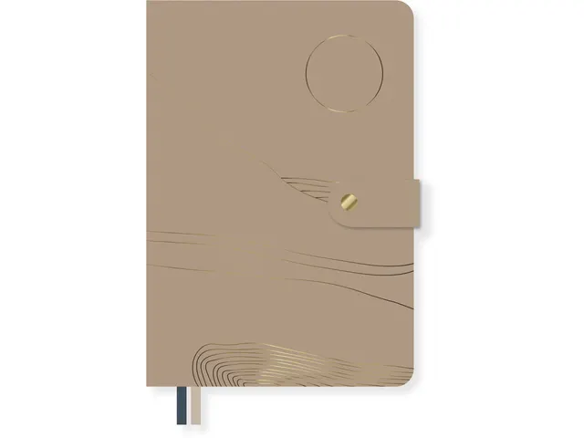 Carnet de notes Soft Scenes A5 SC ligné PU emballage de 2pces. ass. 8
