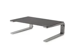 Monitor verhoger staal en aluminium hoogte verstelbaar