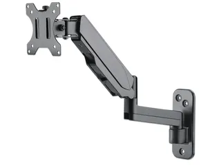 Wandbeugel voor TV’s en monitoren (veerarm met 3 draaipunten), voor - 4