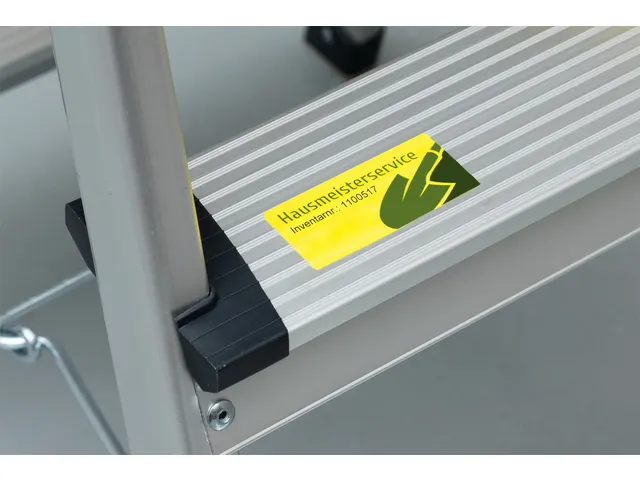Avery Zweckform Ultra sterk etiket L6111-20 210x297mm Geel 20 stuks