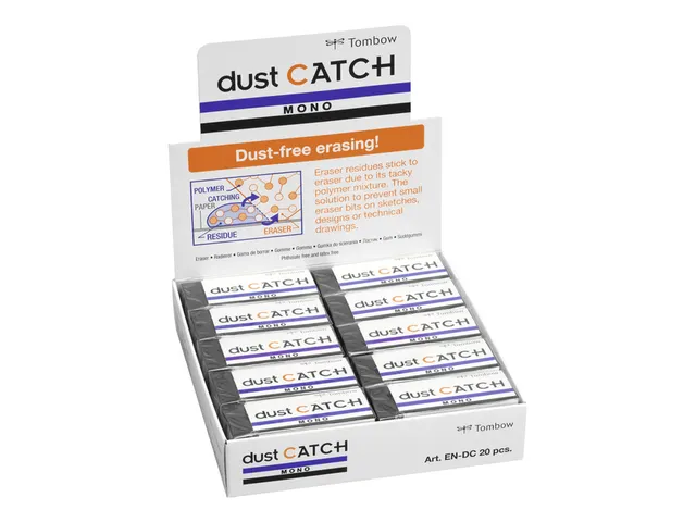 Gomme Tombow Mono dust Catch 19g noir