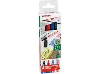 Viltstift edding 400 creatief rond 1mm assorti - 2