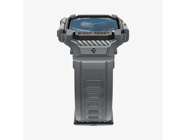 Spigen Rugged Armor Pro Opbergtas Donkergrijs Apple Watch 10 46mm