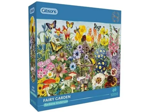 Puzzel Gibsons Fairy Garden 1000 stukjes