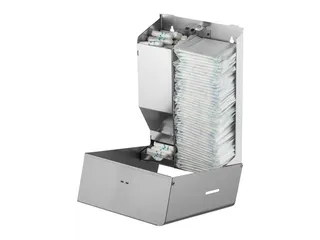 MediQo-line Maandverband- & tampondispenser klein RVS anti-fingerprint - 2