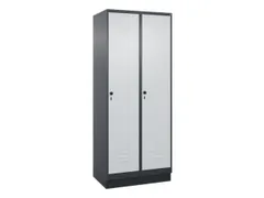 locker voor scheiding van kleding,HxBxD 1950x800x500mm,2vak