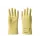 Handschoen Gobi Geel Nitril Met Manchet Maat 10