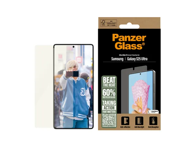 PanzerGlass All-in-One Screen Protector Samsung Galaxy S25 Ultra |