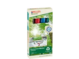 Viltstift edding 22 Ecoline schuin assorti set à 4 stuks