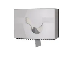 Toiletpapier dispenser Celtex Megamini Bis wit 2 rol