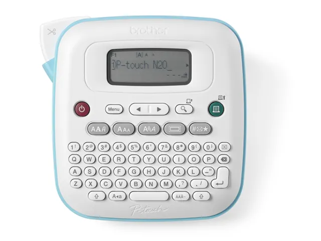 Brother Labelprinter PT-N20 P-touch Btag QWERTY 12mm Wit