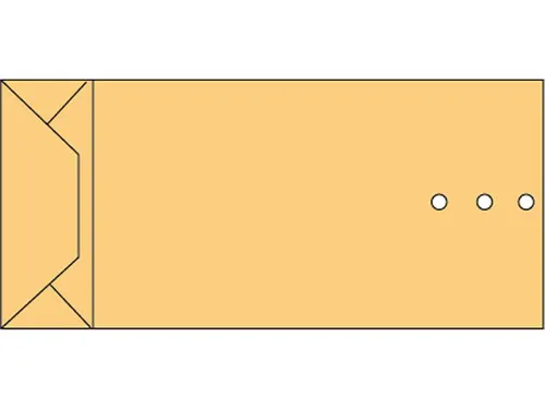 Envelop Quantore Monsterzak 120x285x50mm 120gr Bruin