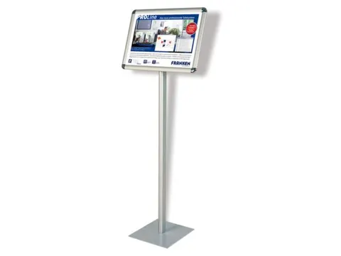 Infodisplay 730mm Din A4 Liggend Aluminium Aluminium Frame