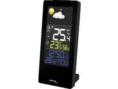 Weerstation Technoline WS 6446 85x185x65mm zwart met 1 buitensensor 30
