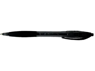 Balpen Bic Atlantis classic grip clic medium zwart - 3