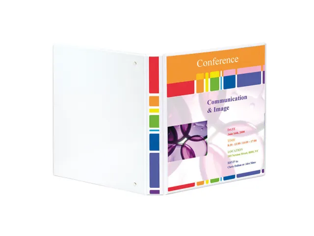 Ringmap Pp Personaliseerbaar Kreacover 4D-Ringen 30mm A4 Maxi Wit