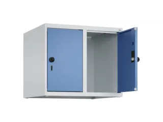 opzetkast,v. locker,2vak.,vak B 300mm,HxBxD 500x600x500mm,vleugeldeur - 2